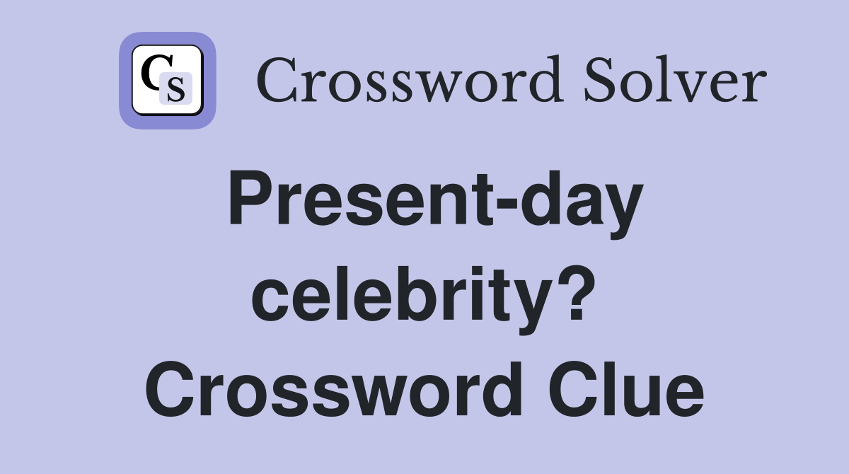 make a speech on present day clothing crossword clue